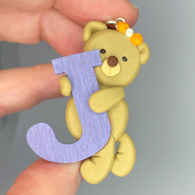 Bear Charm - J