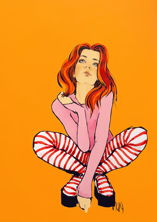 DARE TO REACH (60x90cm)