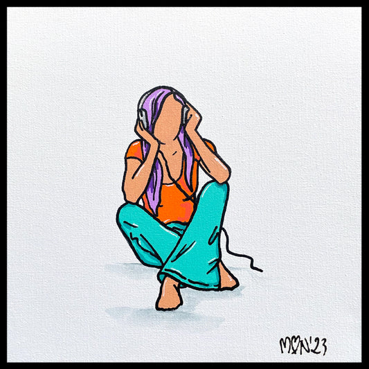 Teenage_girl with headphones