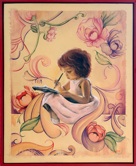 Feeding the soul: PAINTING (40 x 50cm)