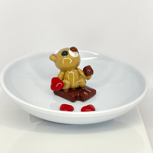 Trinket Tray_Chocolate Bear