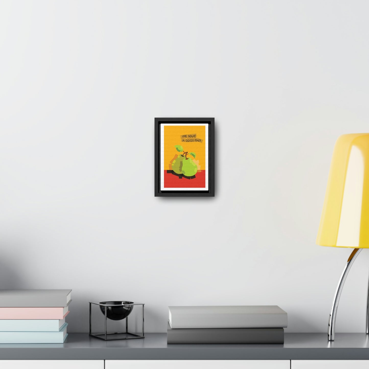 Good Pair - Canvas Print with Frame