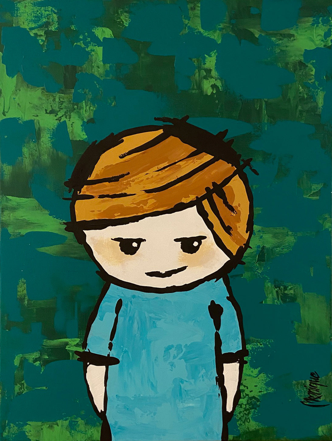 A Boy (45 x 60cm)